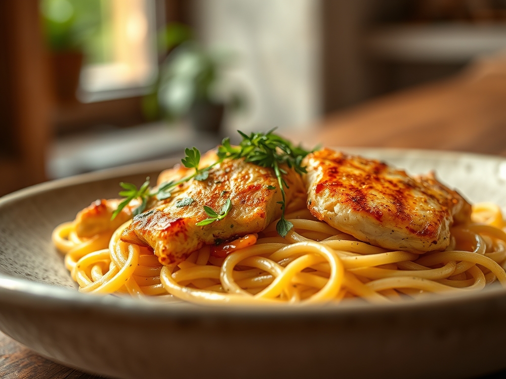 angel hair and chicken recipes
