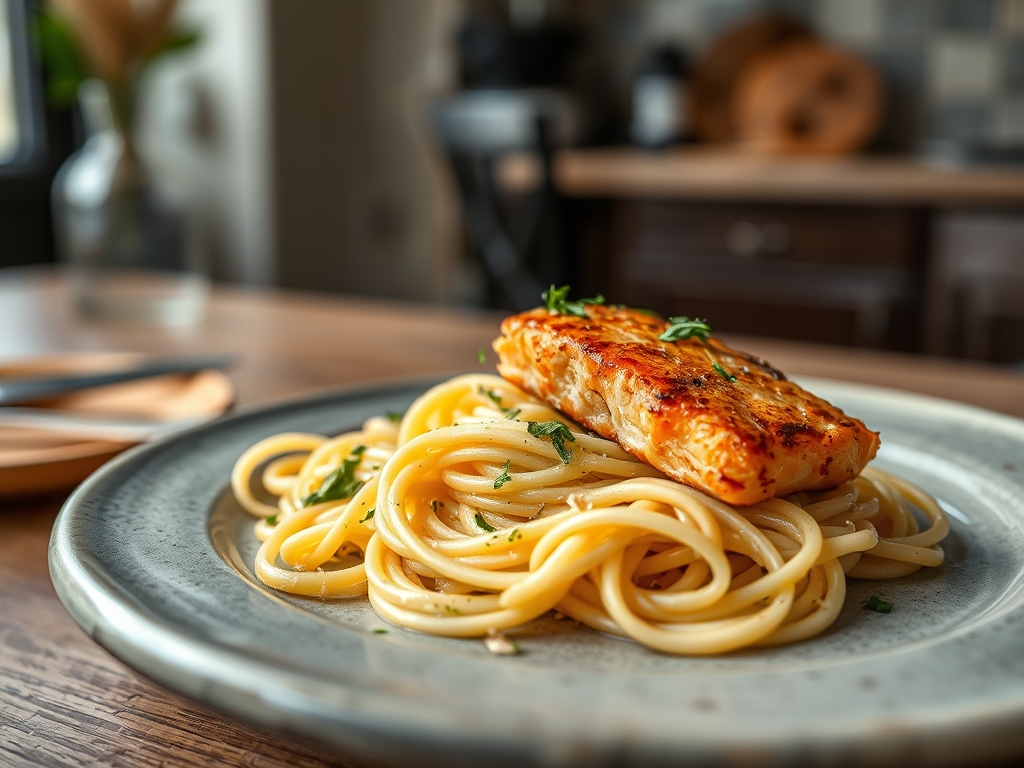 angel hair pasta and salmon recipes