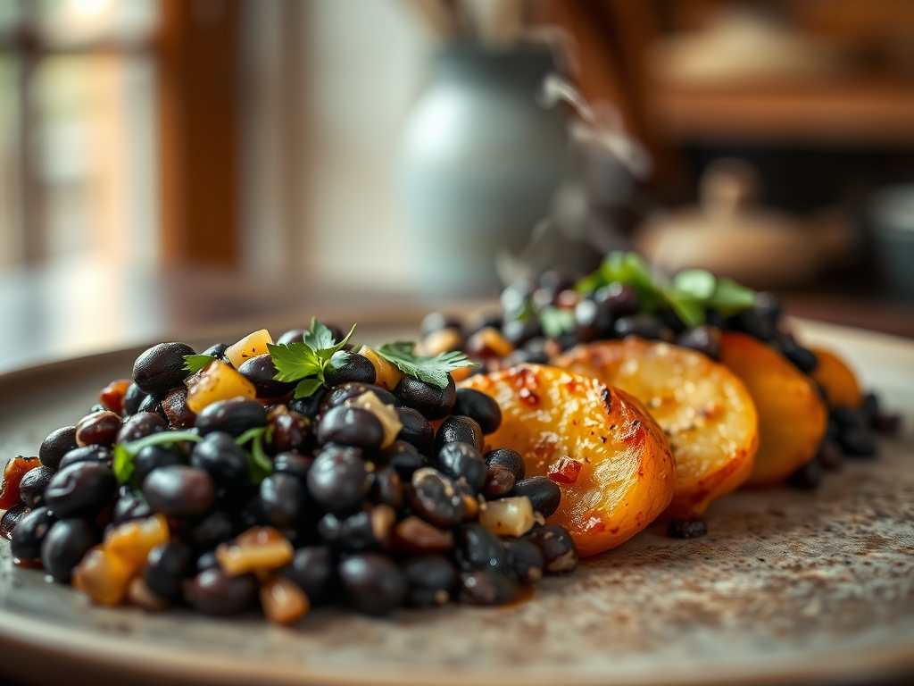 black bean and potato recipes