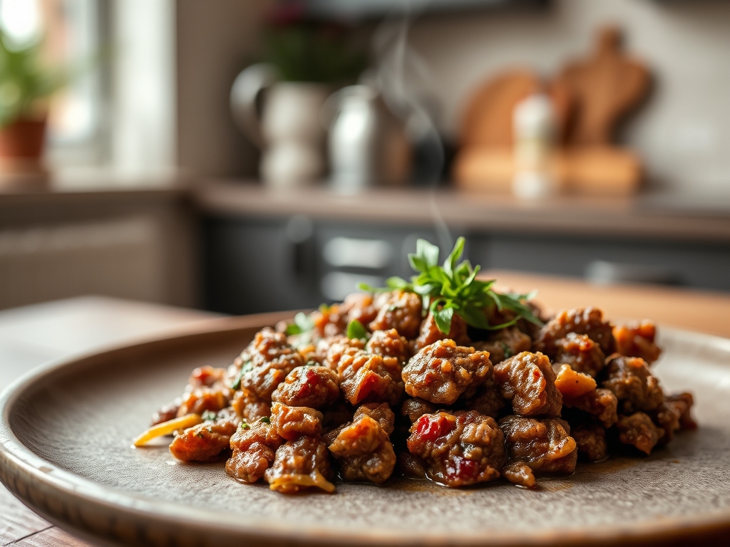 low carb high protein ground beef recipes