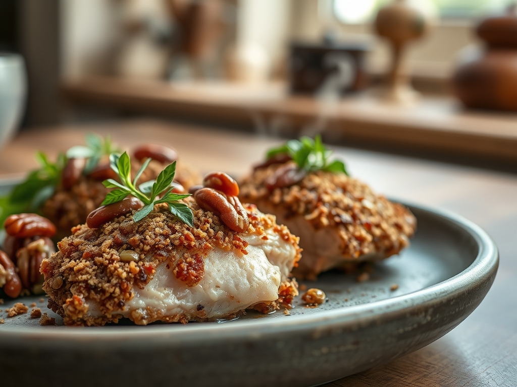 pecan crusted chicken recipes