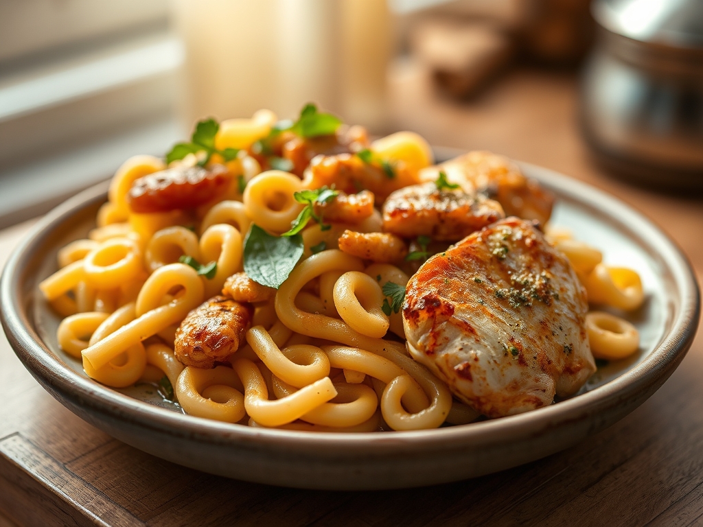 rotini pasta and chicken recipes