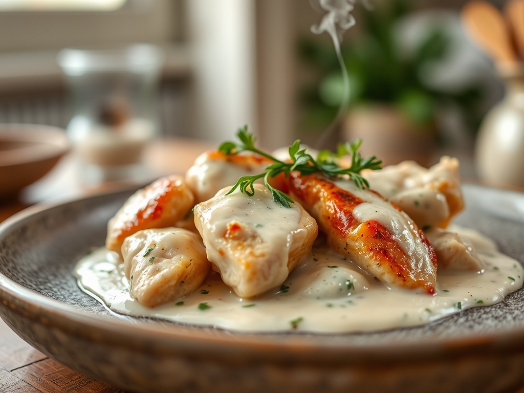 white sauce chicken recipes